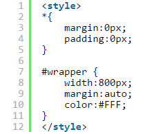 Thiết kế layout web bằng css 006